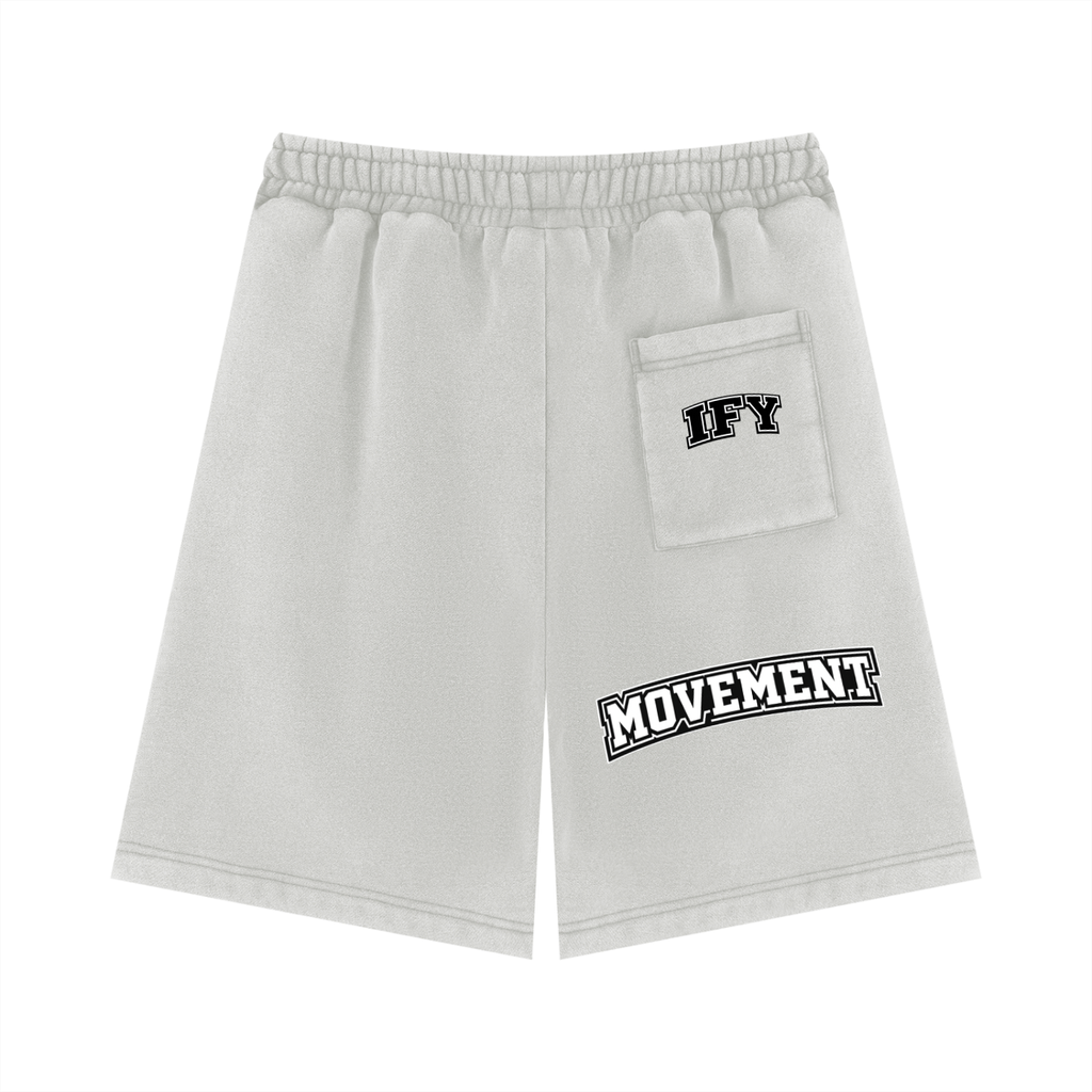 Unisex Vintage Wash Fleece Shorts