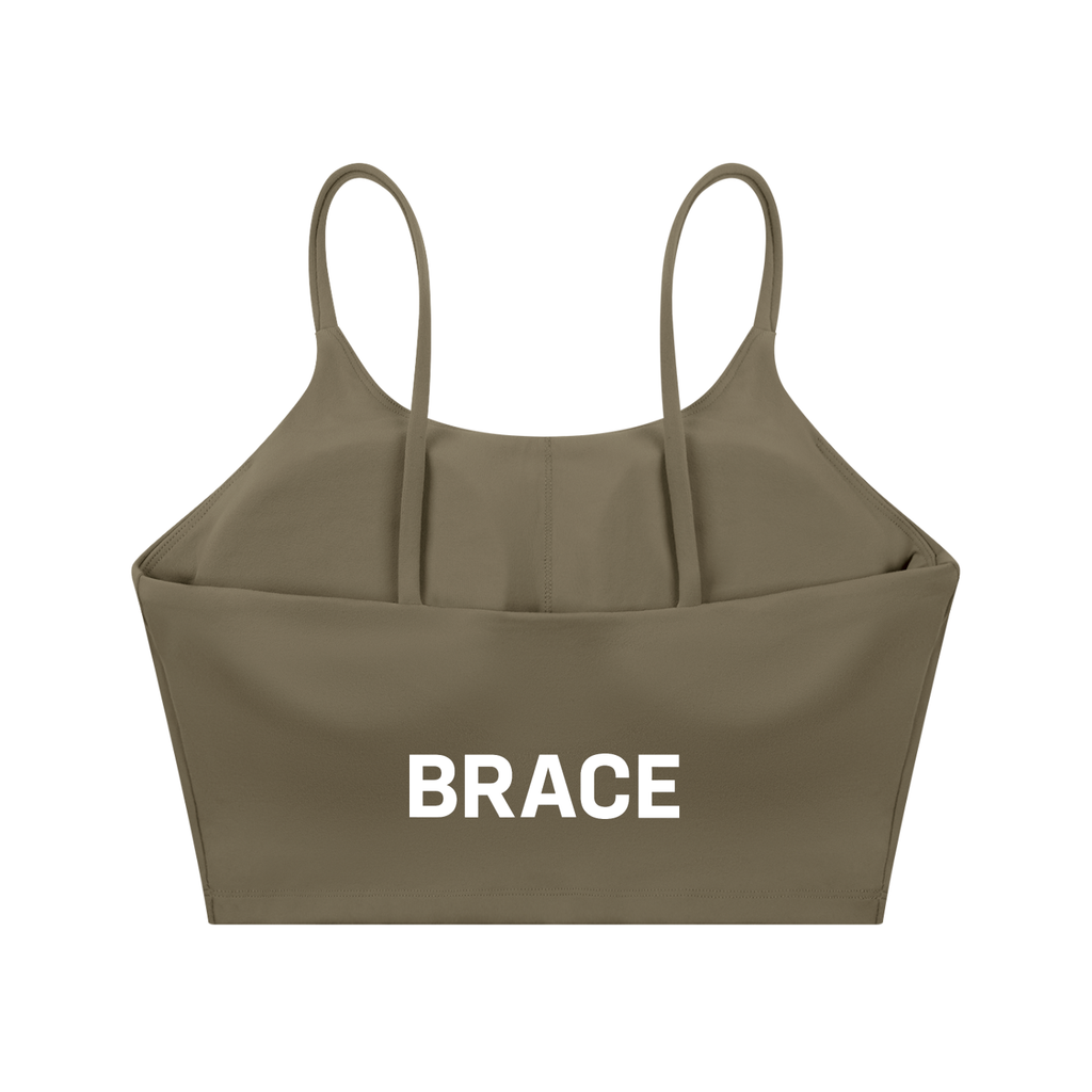 Spaghetti Strap Yoga Sports Bra