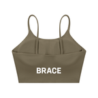 Spaghetti Strap Yoga Sports Bra