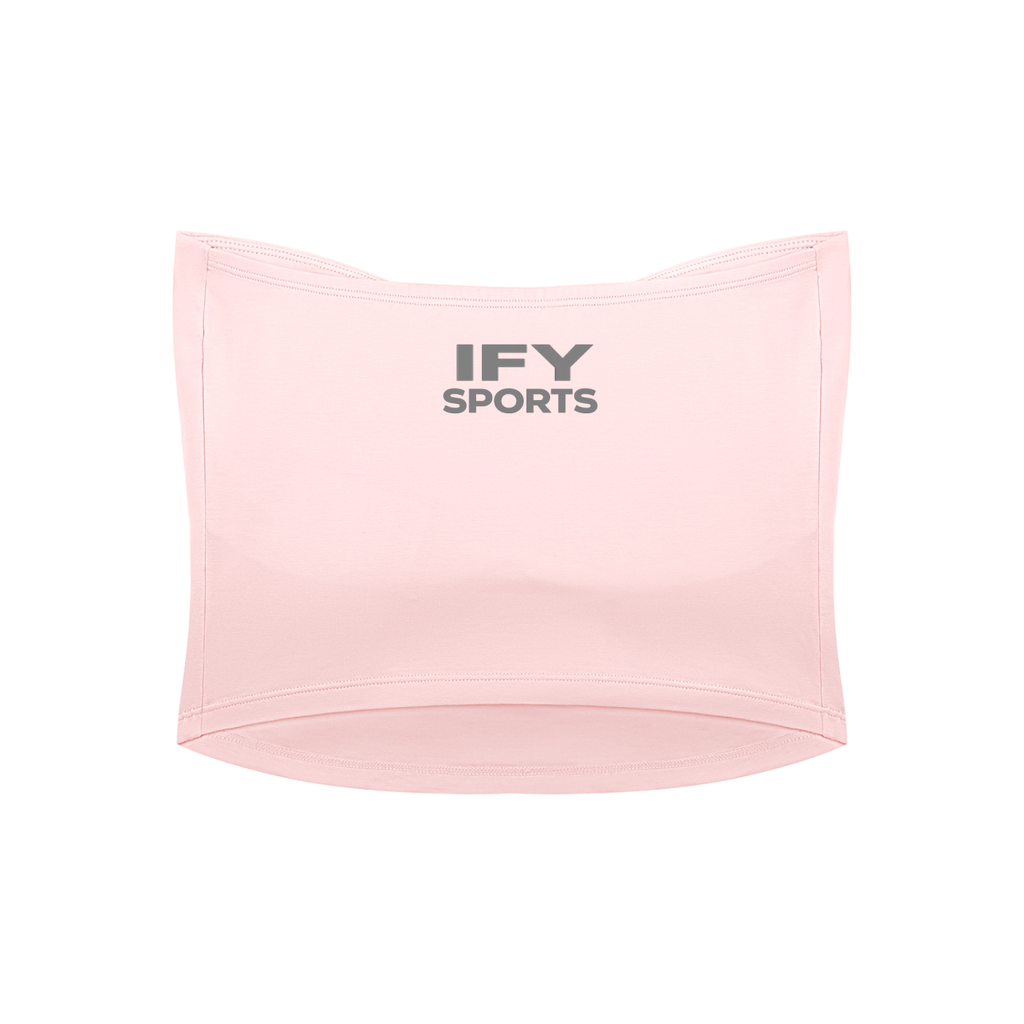 Women's Ruched Cropped Tube Top