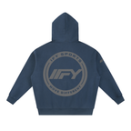 Essential Oversized Fleece Zip Hoodie