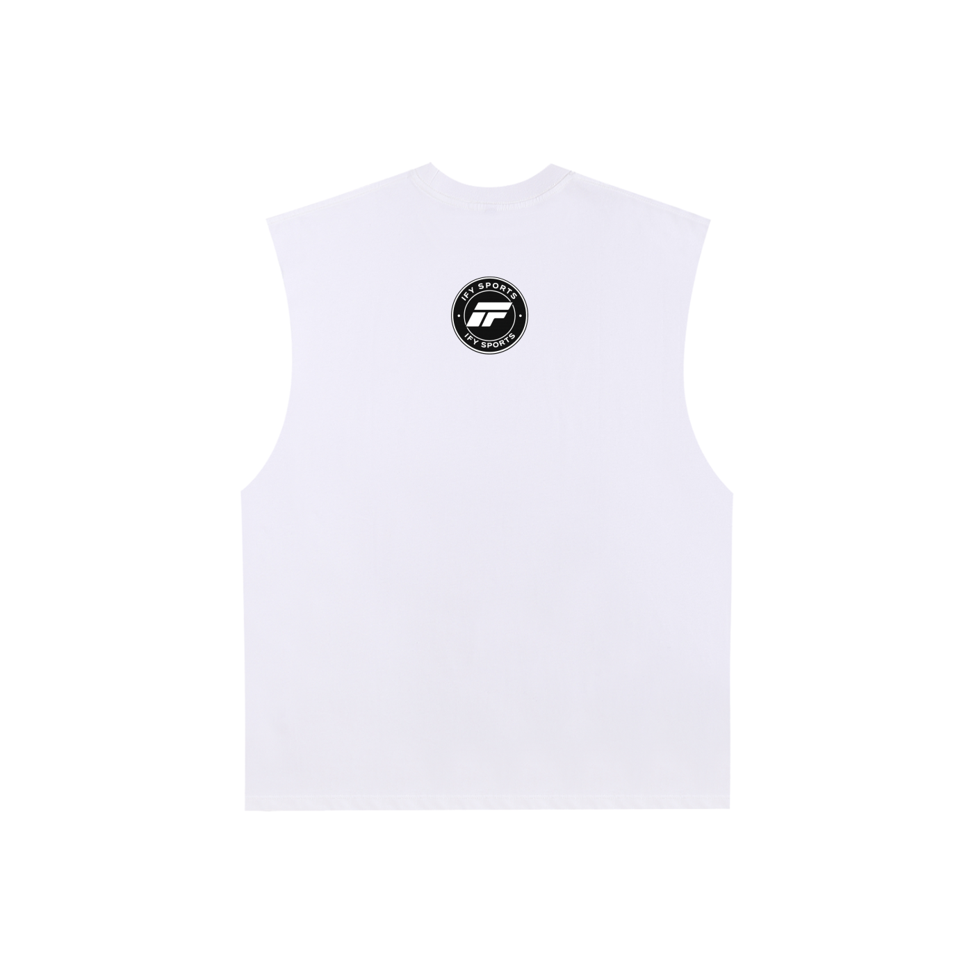 Raw Edge Cotton Tank Top