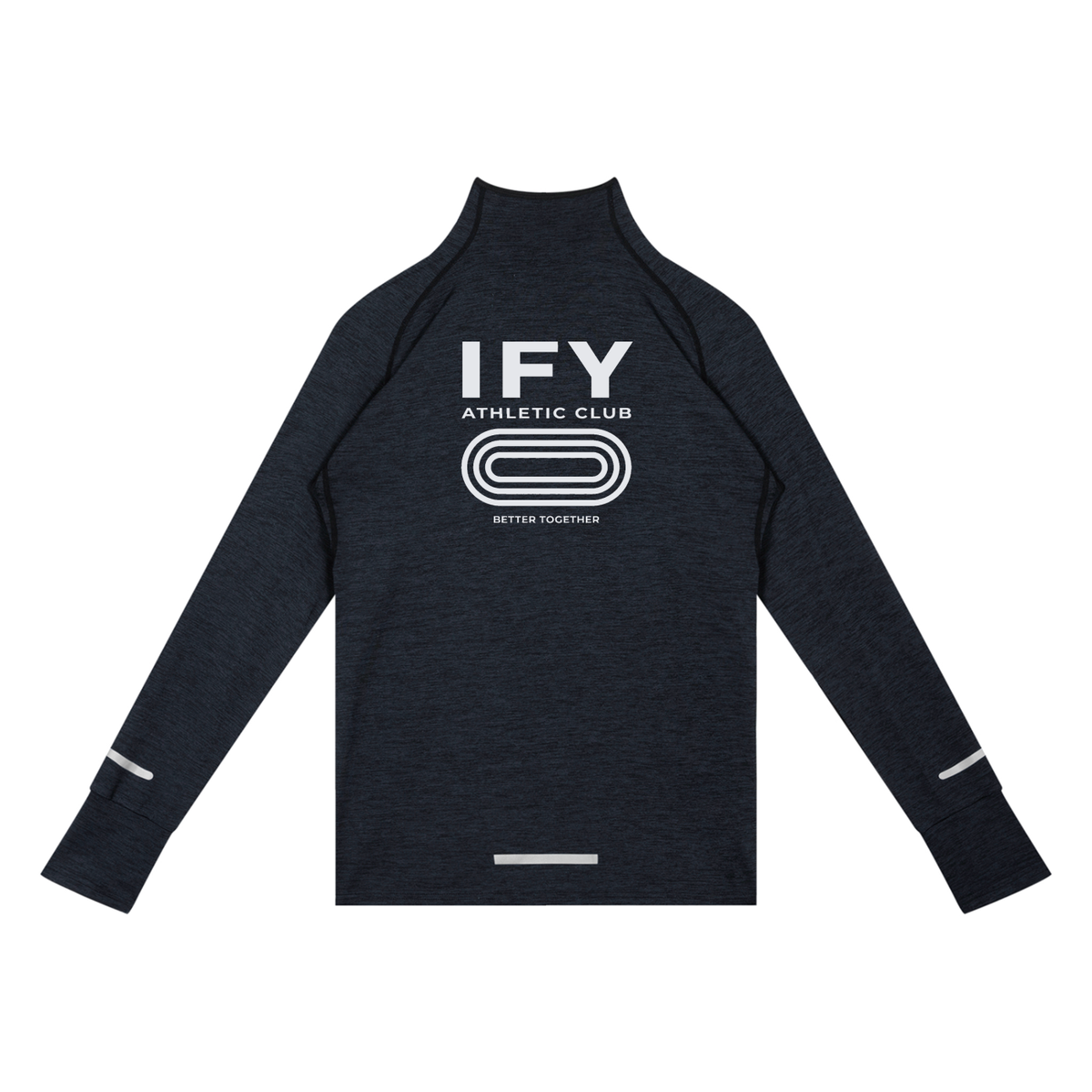Men's Quarter-Zip Raglan Training T-Shirt