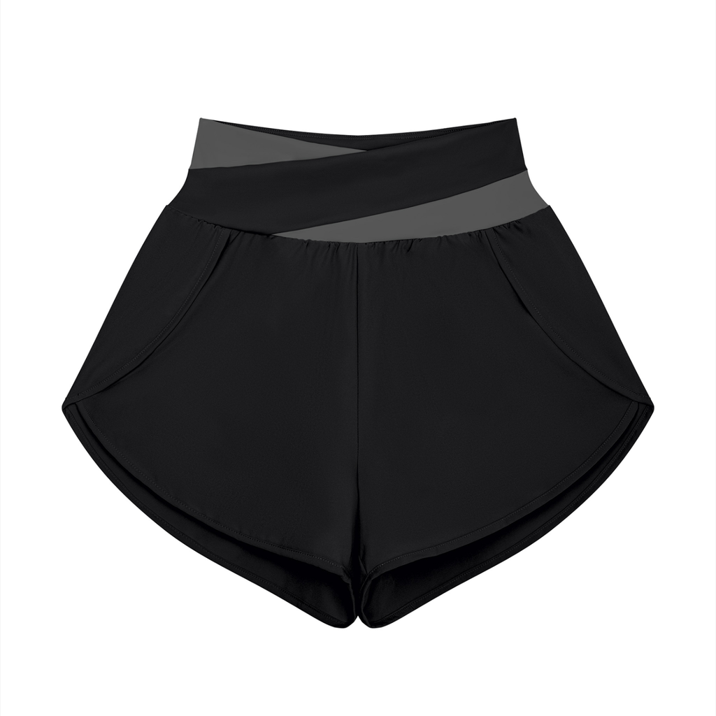Women’s Yoga Panelled Shorts