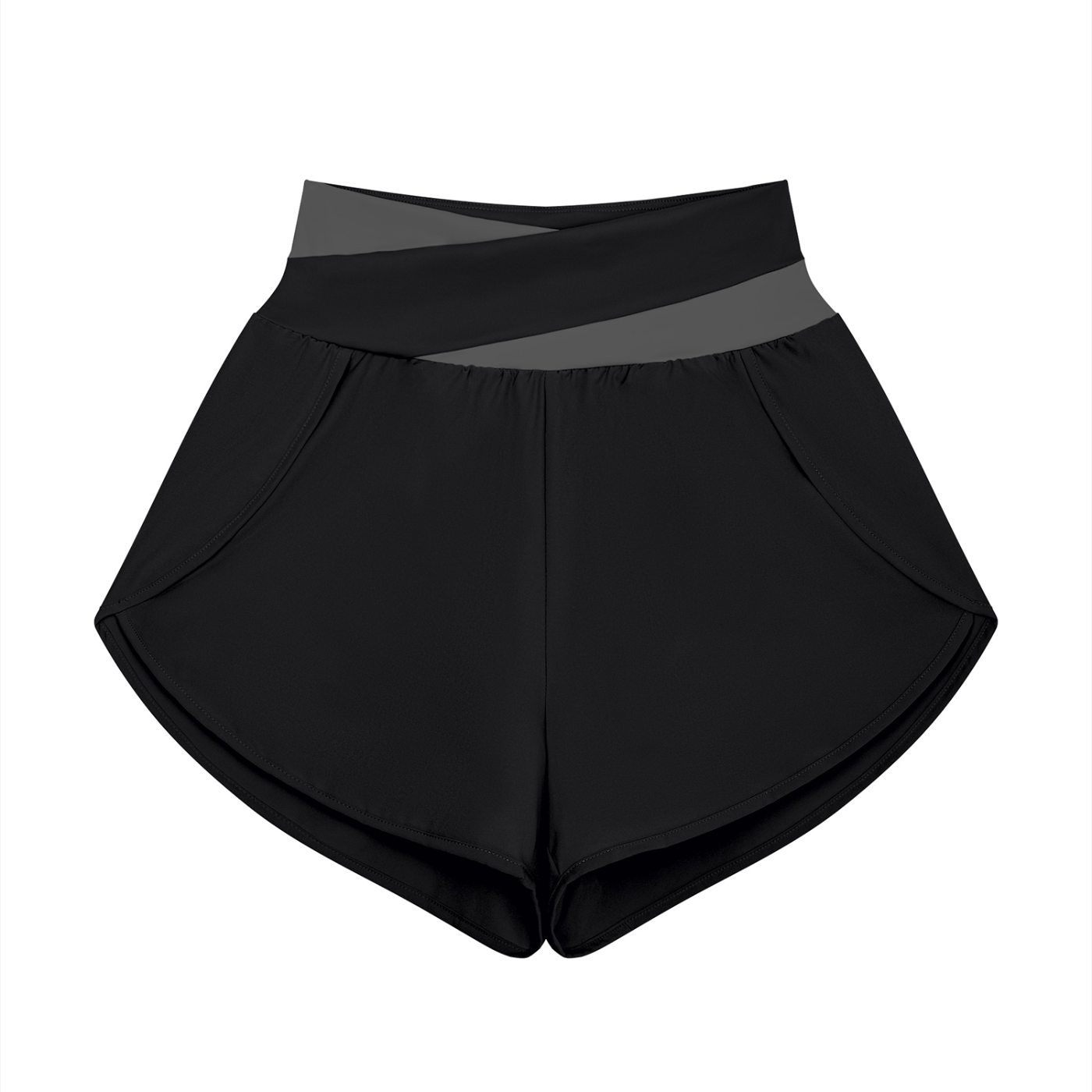 Women’s Yoga Panelled Shorts