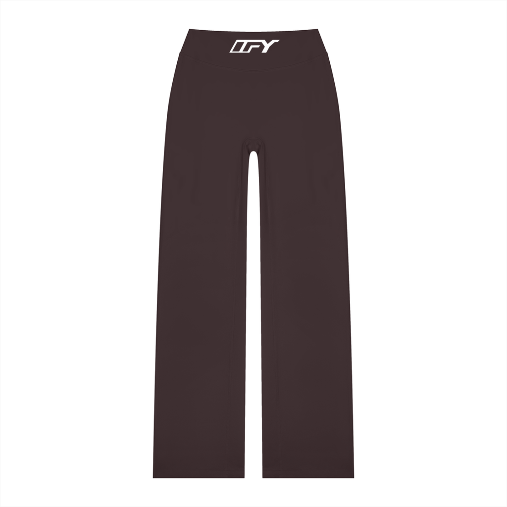 High-Waisted Straight-Leg Yoga Pants