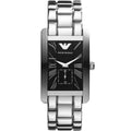Emporio Armani AR0156 Classic Men's Rectangular Silver Watch