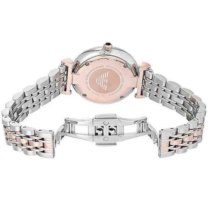 Emporio Armani AR11092 Gianni T-Bar Women's Two-Tone Watch