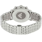 Emporio Armani AR11238 Aviator Men's Silver & Blue Watch