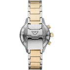 Emporio Armani AR11362 Diver Men's Two-Tone Gold Watch