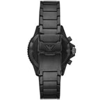 Emporio Armani AR11363 Men's Diver Style All Black Watch