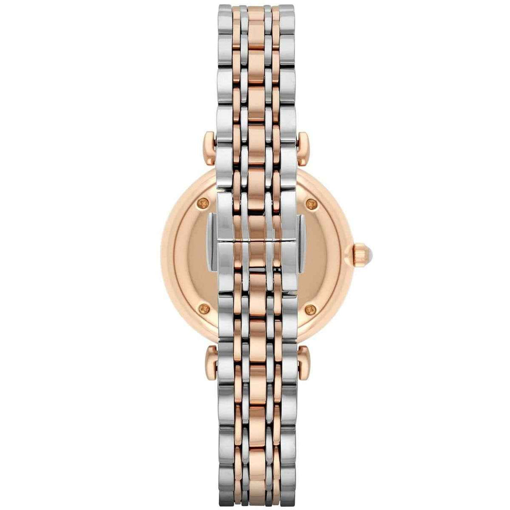 Emporio Armani AR1683 Gianni T-Bar Women's Two-Tone Watch