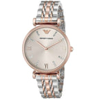Emporio Armani AR1840 Gianni T-Bar Women's Two-Tone Watch