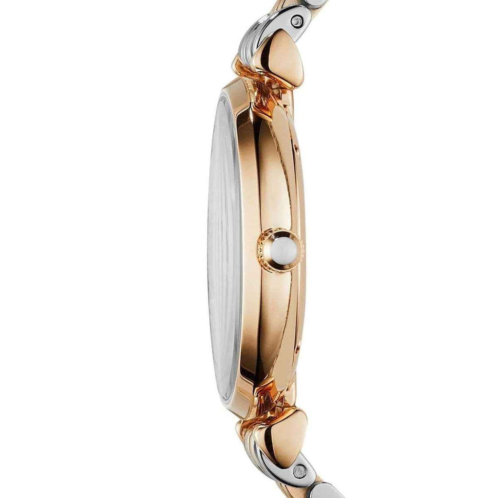 Emporio Armani AR1840 Gianni T-Bar Women's Two-Tone Watch