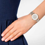 Emporio Armani AR1926 Gianni T-Bar Women's Two-Tone Watch