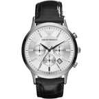 Emporio Armani AR2432 Classic Men's Silver & Black Watch