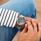 Emporio Armani AR2434 Renato Men's Silver Watch