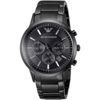 Emporio Armani AR2453 Renato Men's Blackout Watch