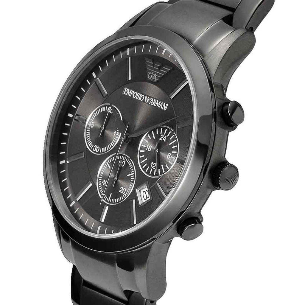 Emporio Armani AR2454 Renato Men's Gunmetal Grey Watch
