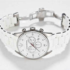Emporio Armani AR5859 Sportivo Men's White Silicone Watch
