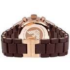 Emporio Armani AR5890 Sportivo Men's Brown & Rose Gold Watch
