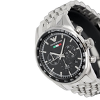 Emporio Armani AR5983 Tazio Men's Silver & Black Watch