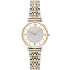 Emporio Armani AR8031 Gianni T-Bar Women's Two-Tone Watch