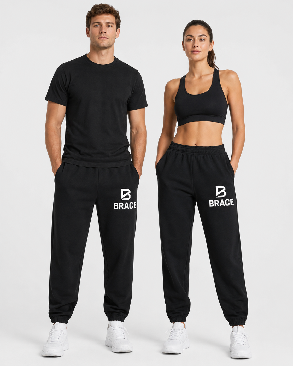 Jogged Sweatpants - Essential Gym Joggers | BRACE