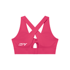 Elevate Your Workout with Our Women's Twist Front Sports Bra