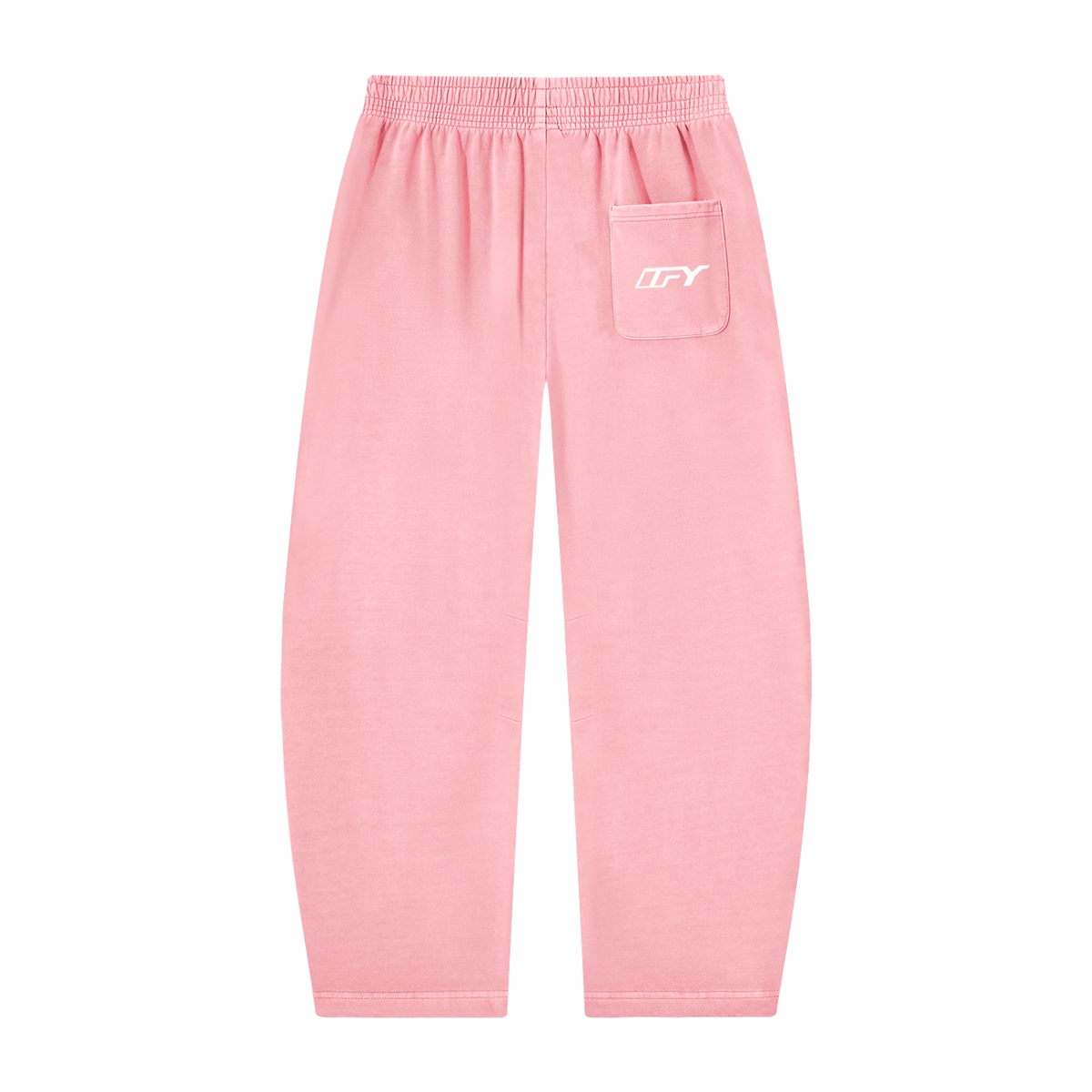 Unisex Vintage Washed Barrel Leg Sweatpants