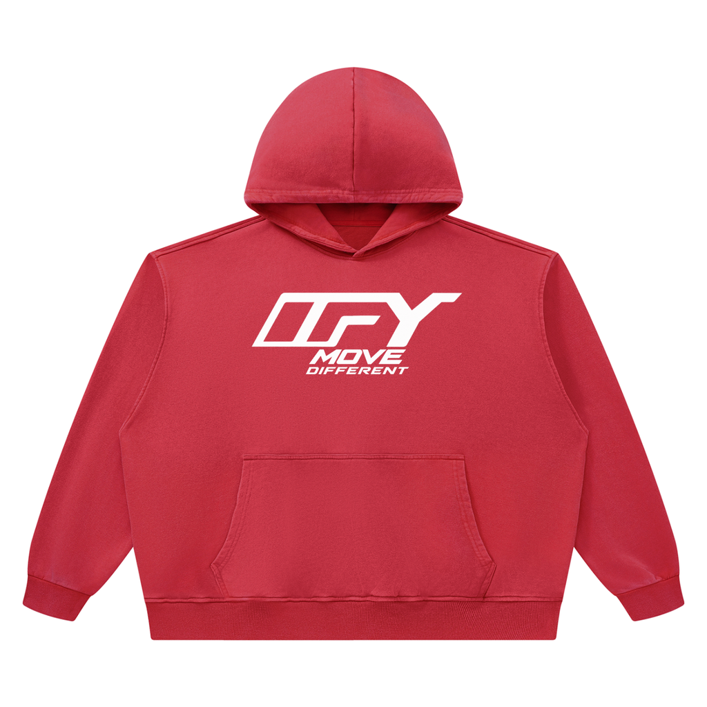 Unisex Heavyweight Vintage Wash Boxy Hoodie