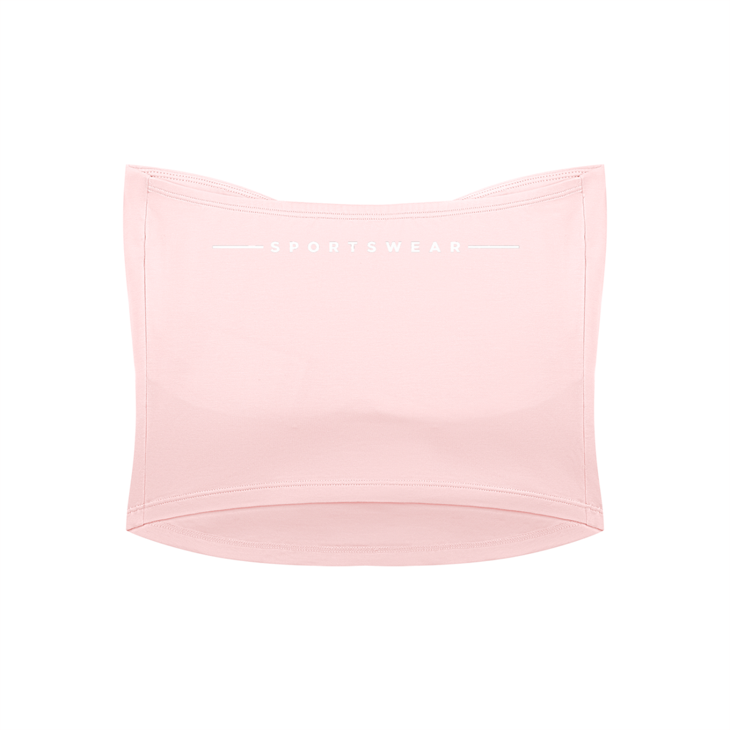Women's Ruched Cropped Tube Top