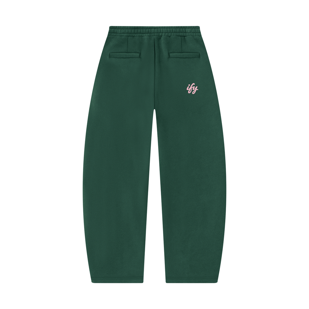 Unisex Heavyweight Barrel-Leg Sweatpants