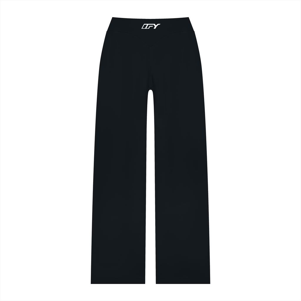 High-Waisted Straight-Leg Yoga Pants