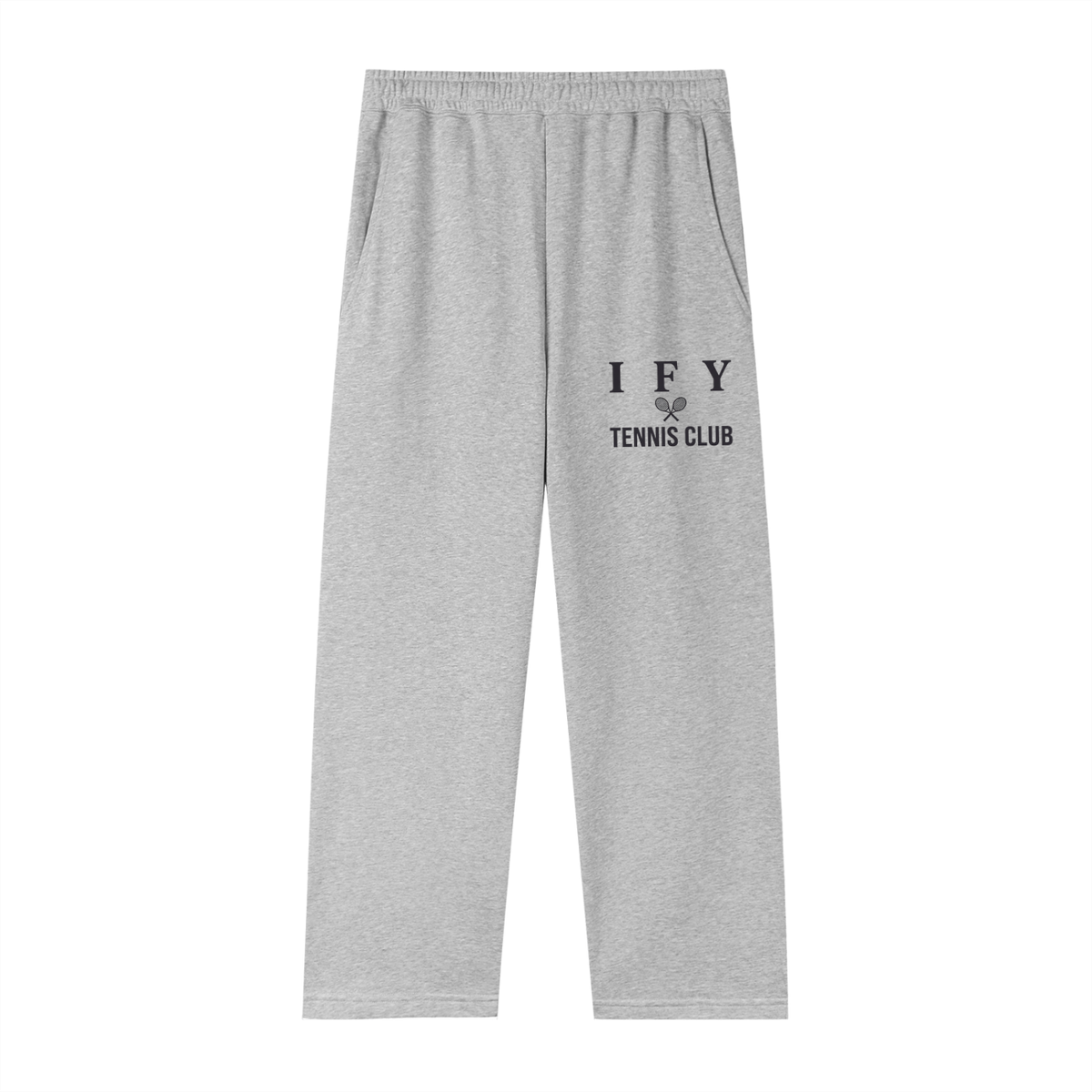 Straight-Leg Sweatpants