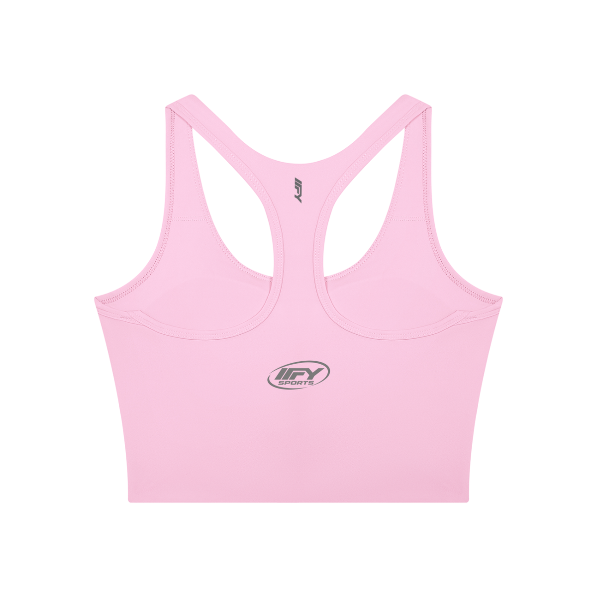 Mesh Panel Colour Block Yoga Crop Tank