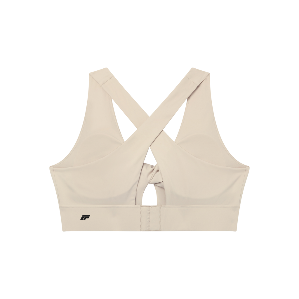 Women's Twist Front V-Neck Sports Bra
