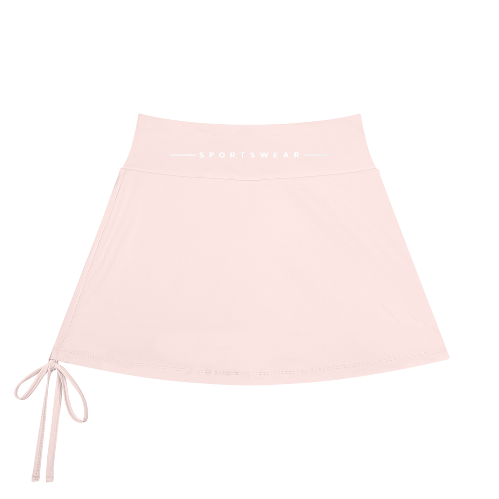 Women's Drawstring A-Line Yoga Skort