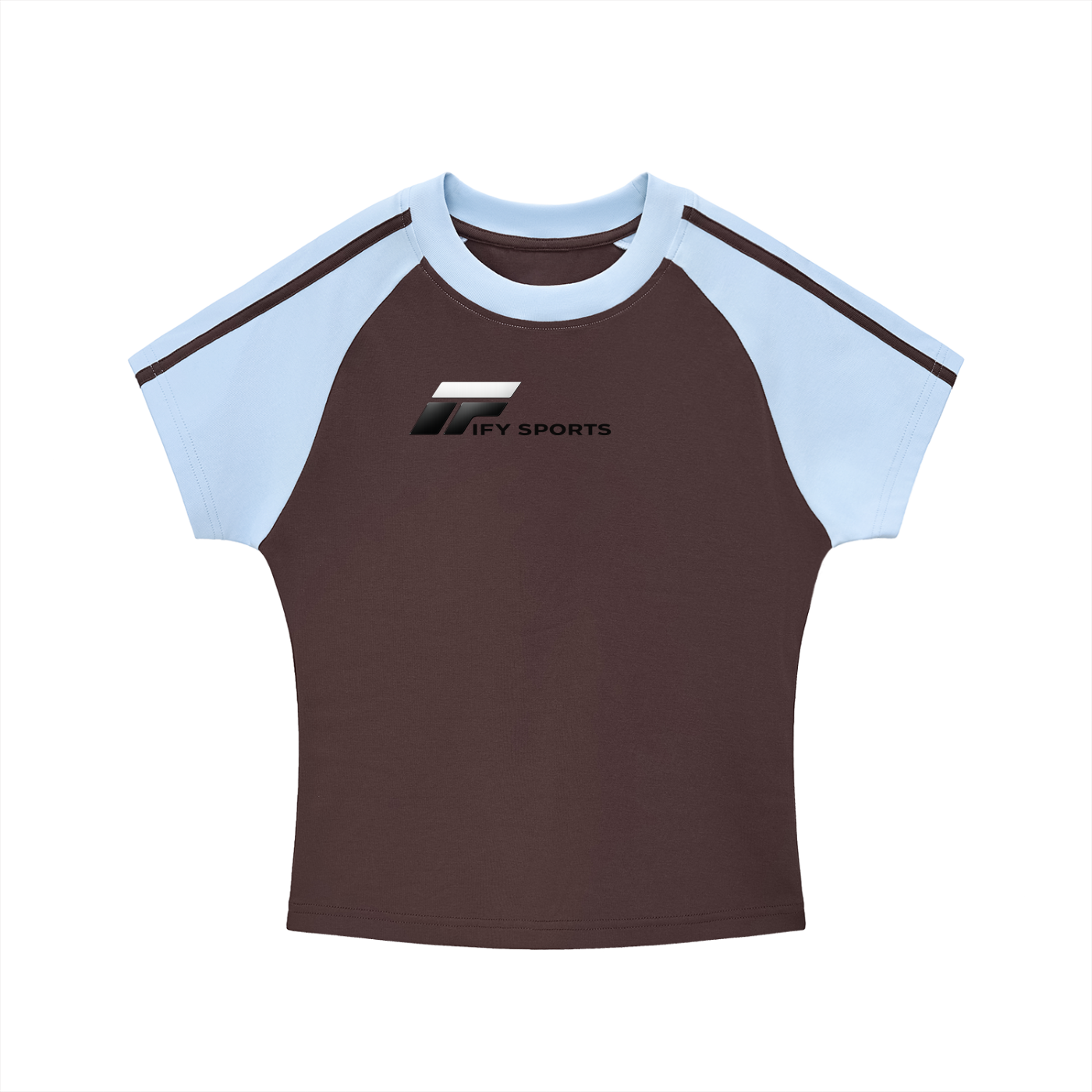Elevate Your Everyday Style with Our Contrast Stripes Bodycon T-Shirt