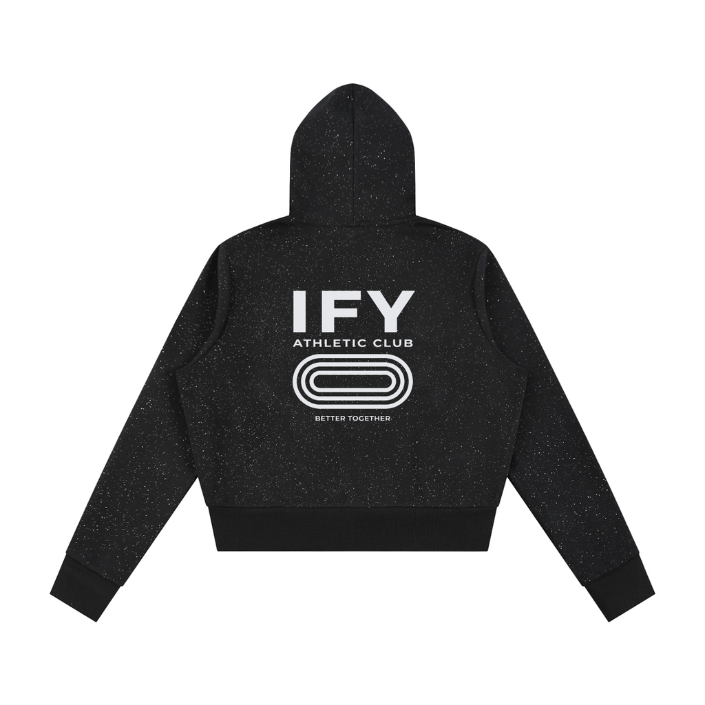 Sparkles Fleece Full Zip Hoodie
