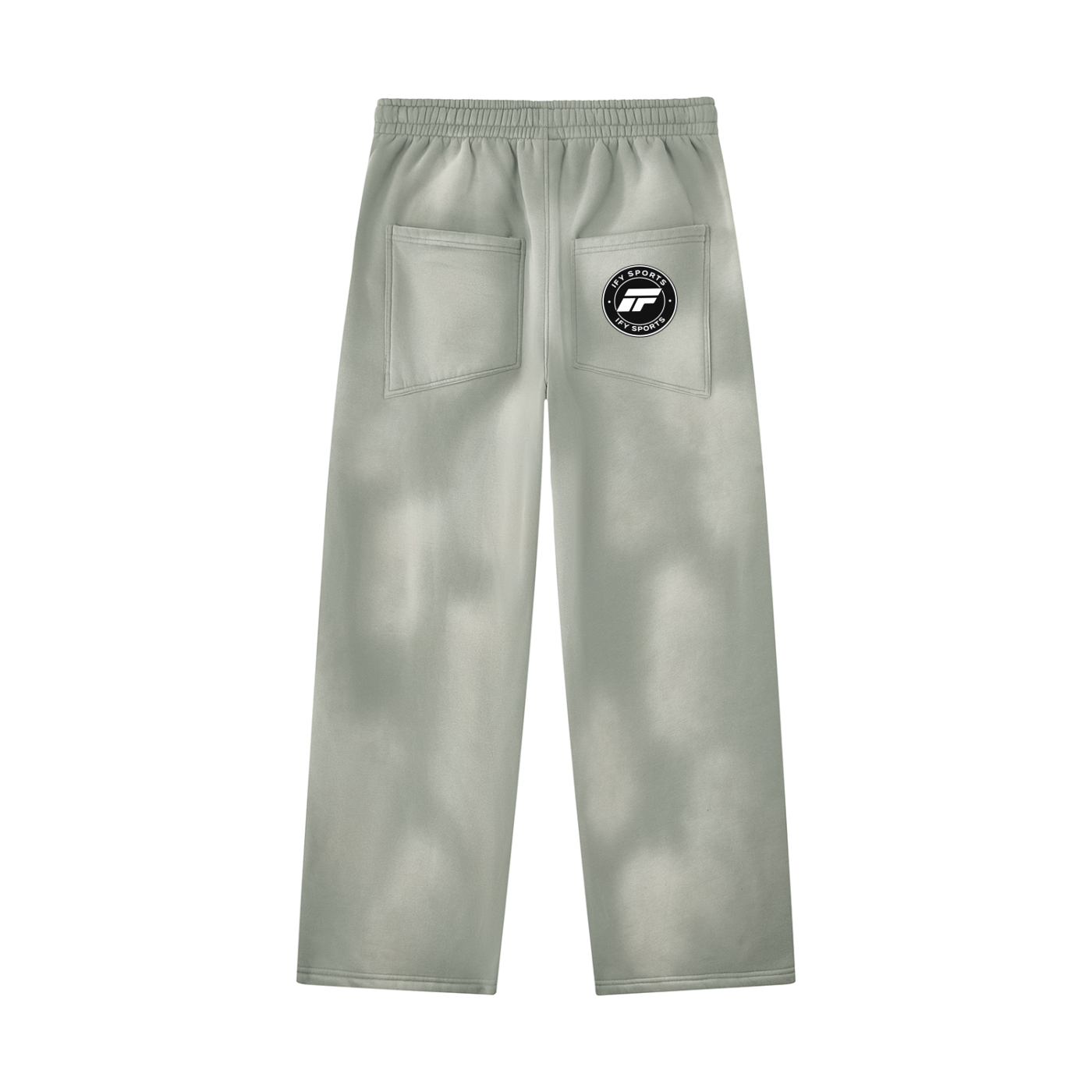 Unisex Sunfade Wide Leg Fleece Sweatpants