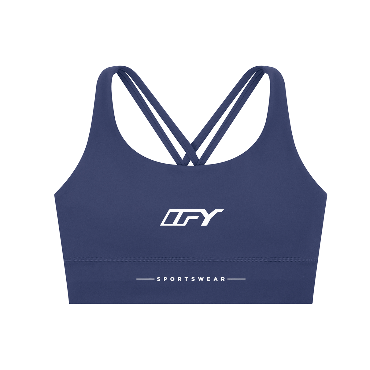 Strappy Criss-Cross Sports Bra