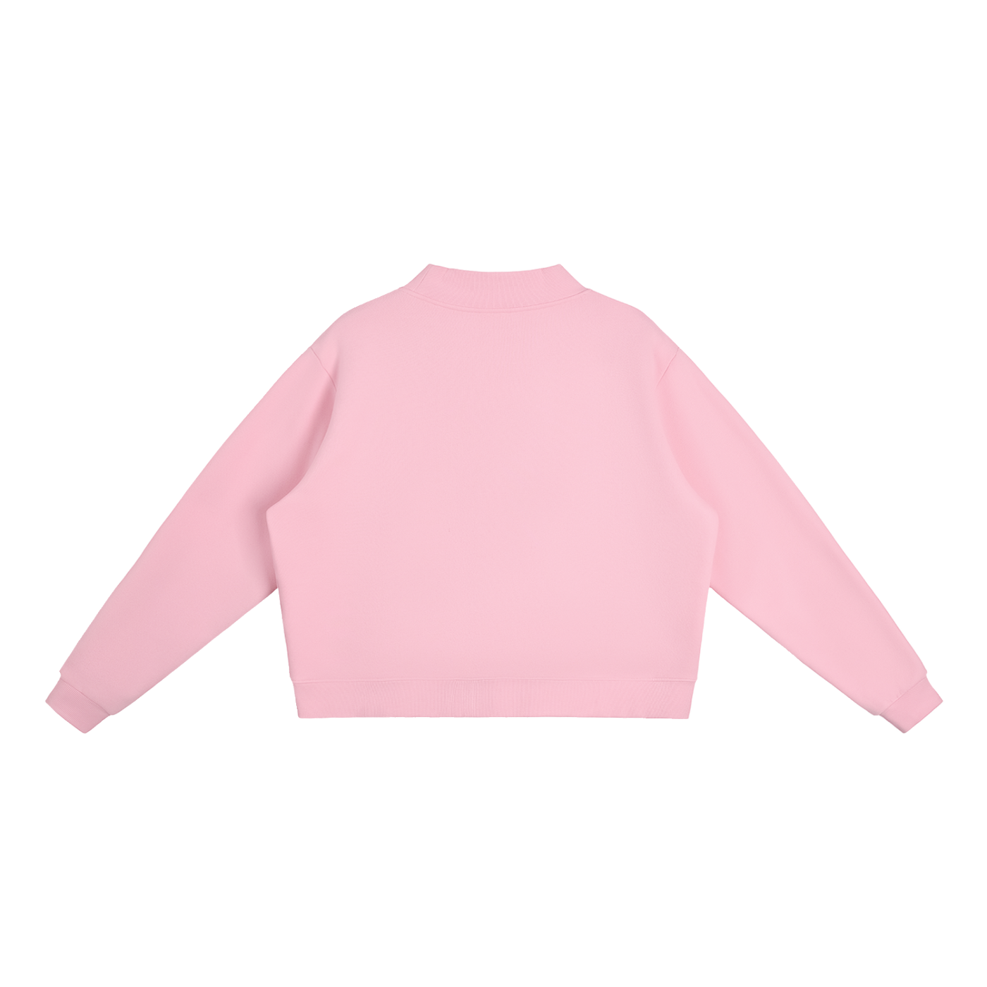 Elevate Your Style with Our Women's Fleece Mock-Neck Sweatshirt