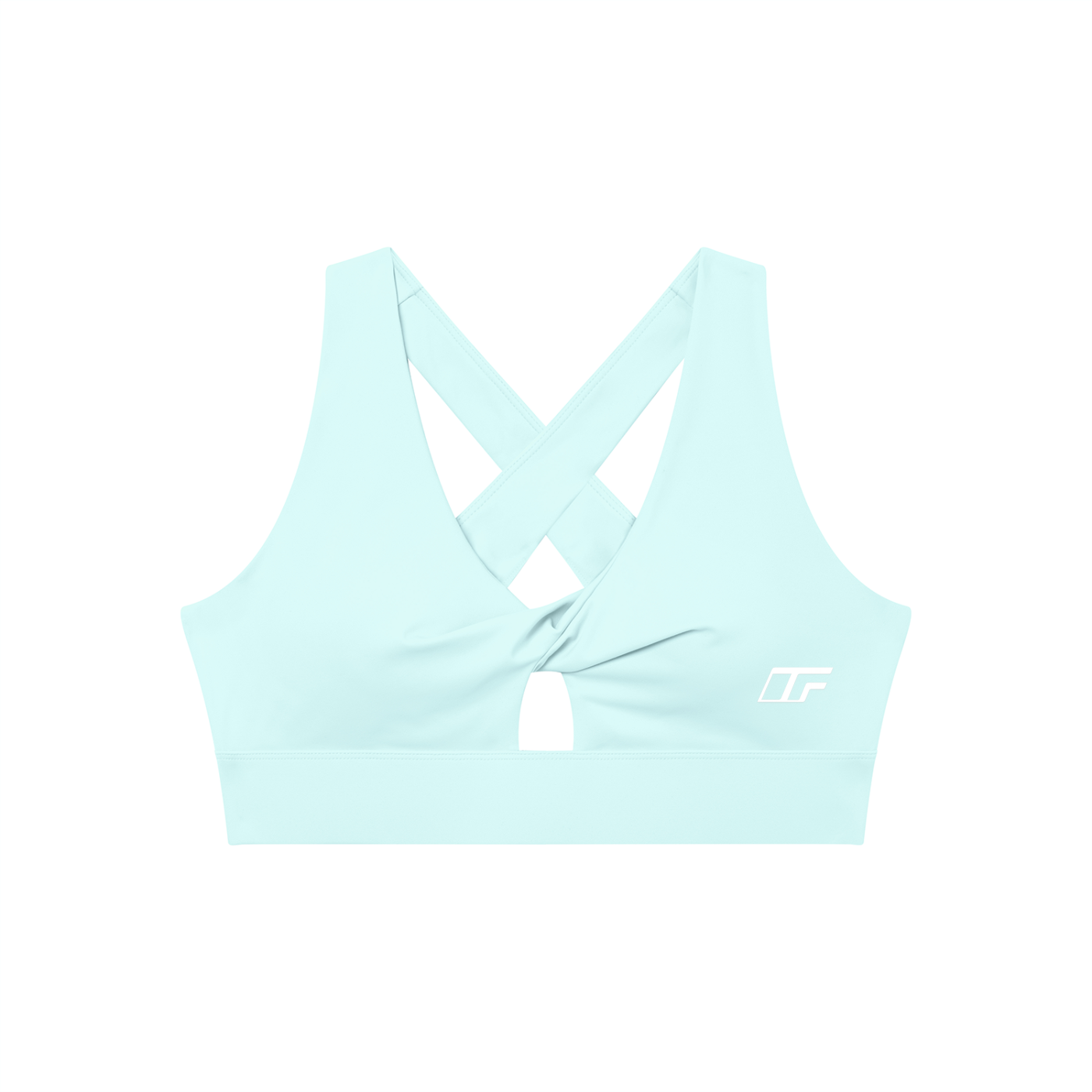 Elevate Your Workout with Our Women's Twist Front Sports Bra