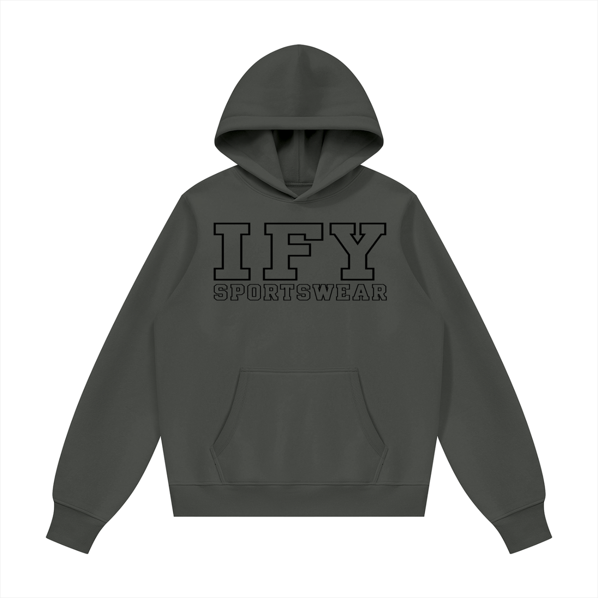 Fleece Regular Shoulder Hoodie