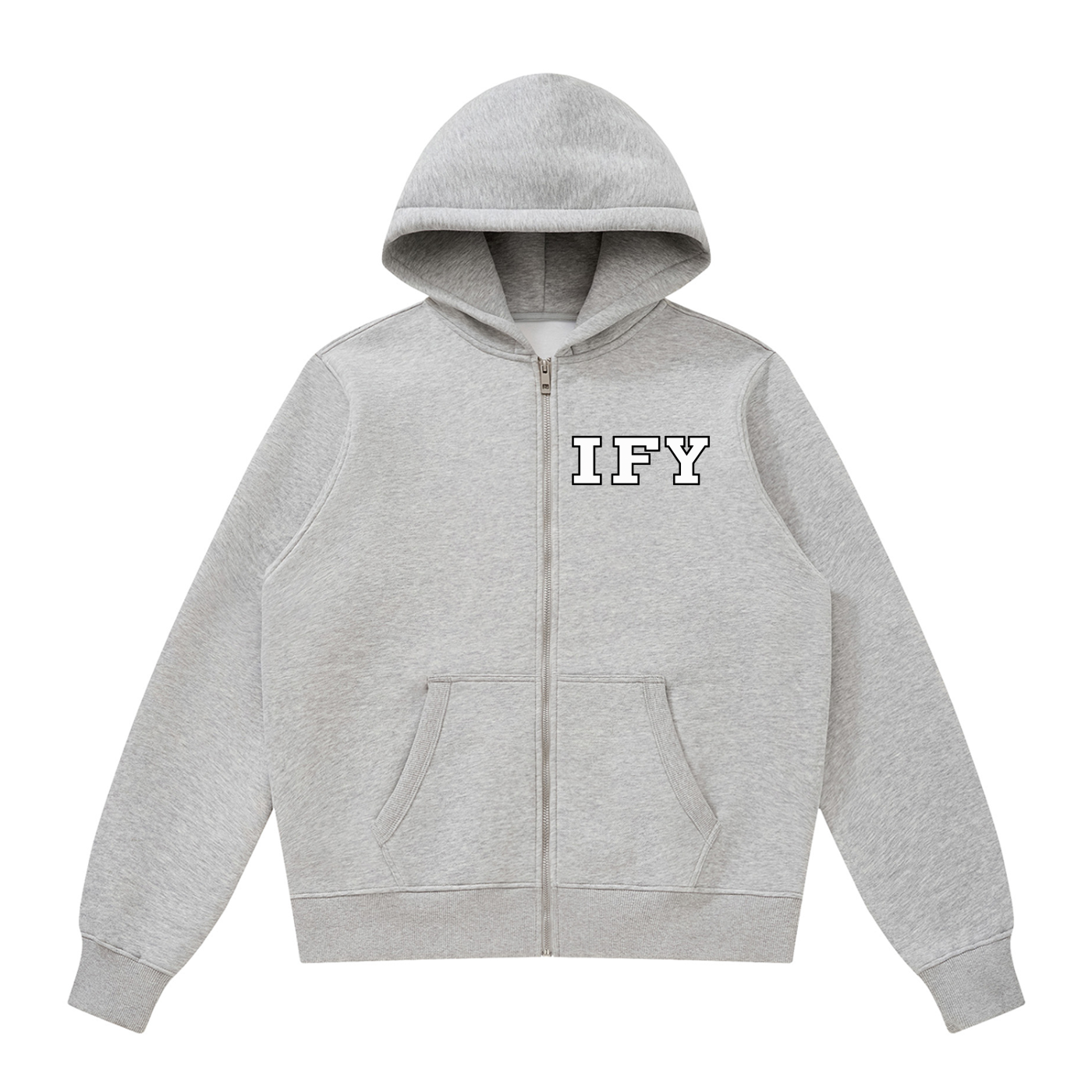 Unisex Fleece Full Zip Hoodie