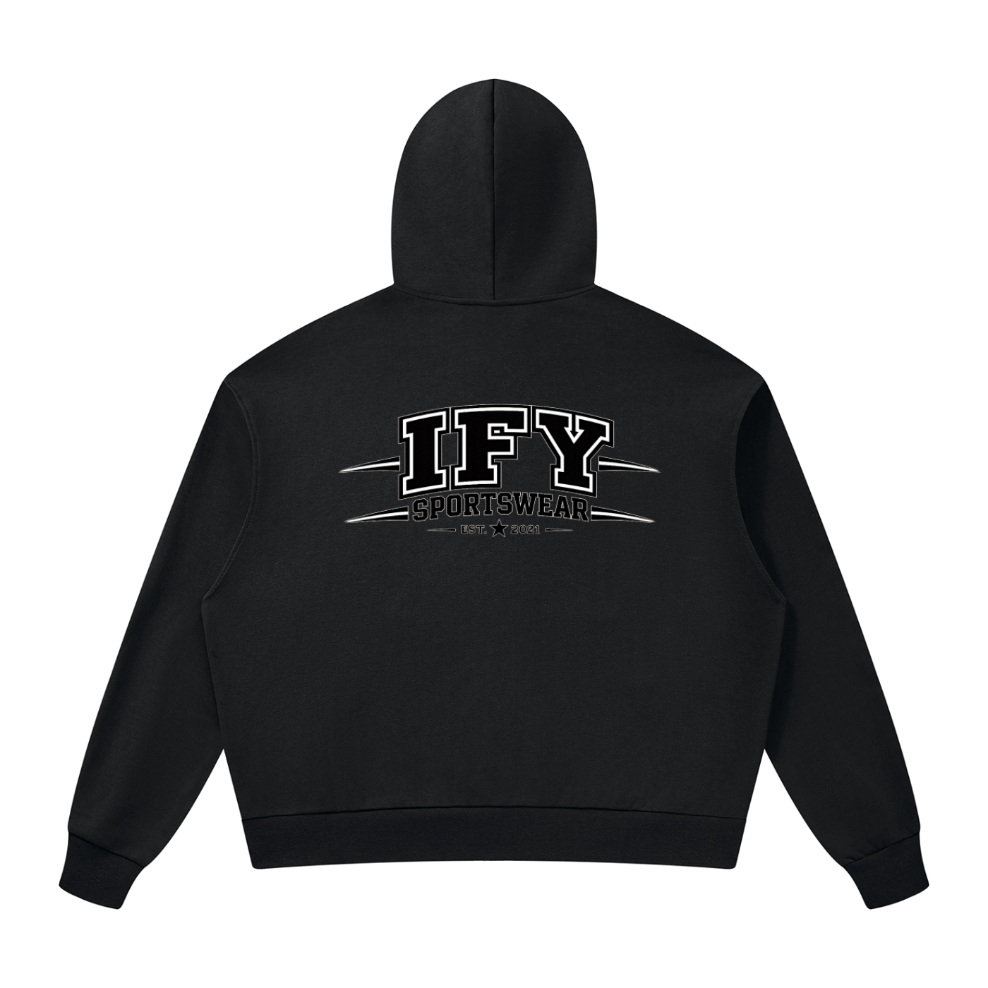 Unisex Drop Shoulder Full Zip Hoodie - Comfort Meets Style for Every Occasion