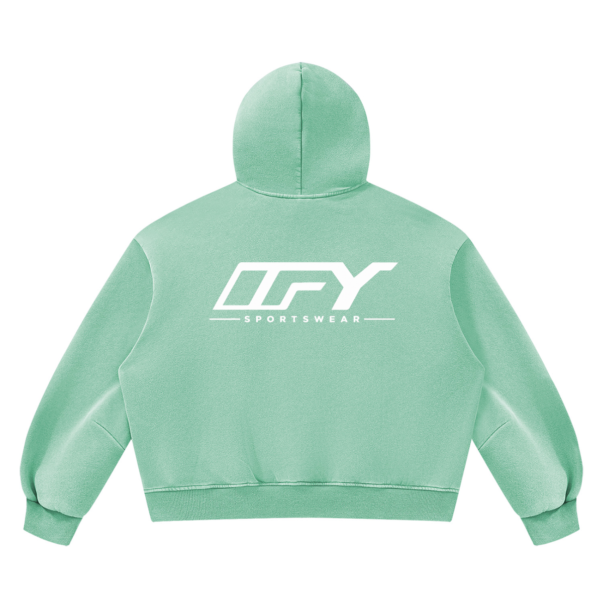 Unisex Vintage Wash Boxy Fleece Hoodie