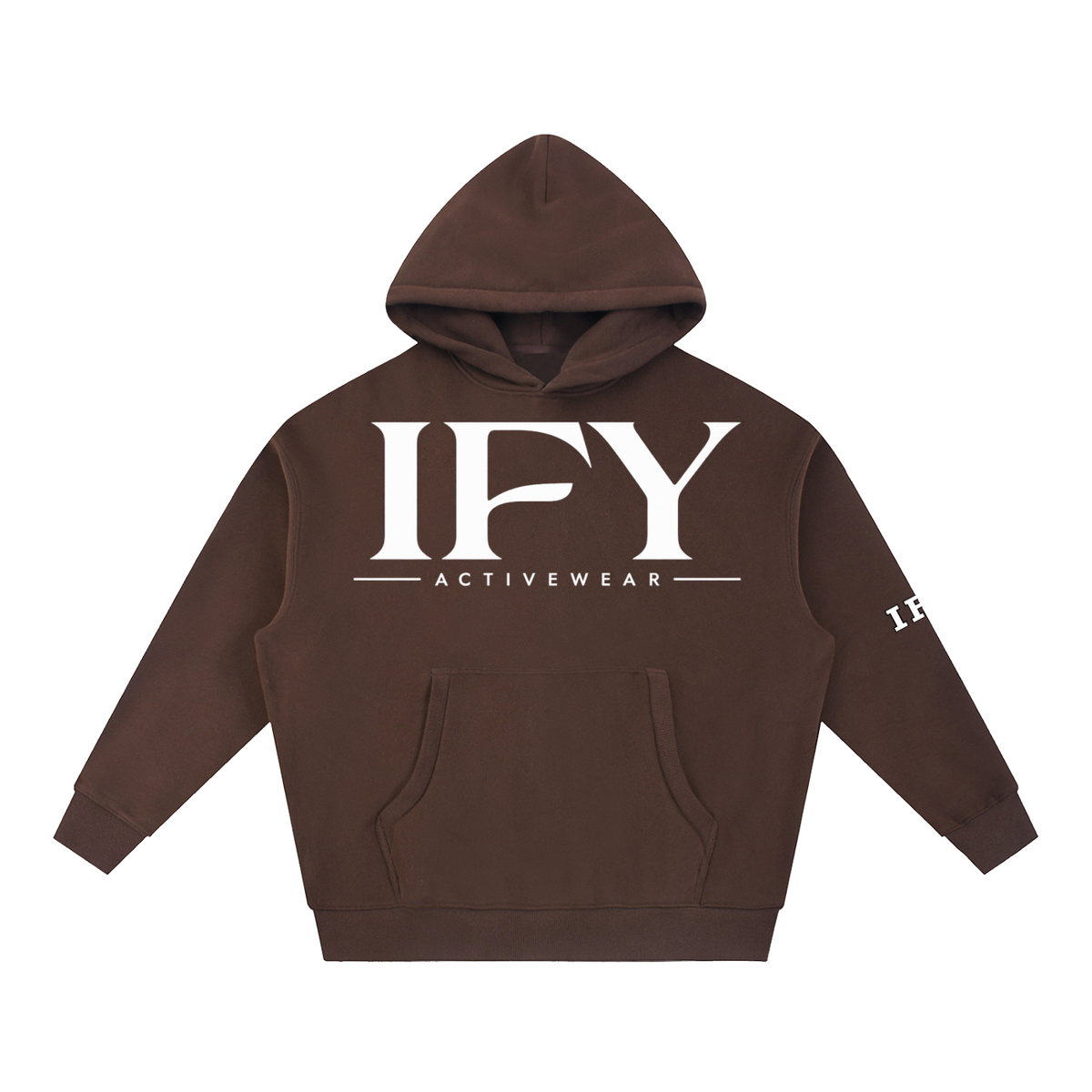 Essential Oversized Boxy Fit Fleece Hoodie