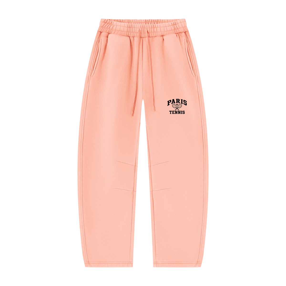 Vintage Wash Barrel Leg Fleece Sweatpants